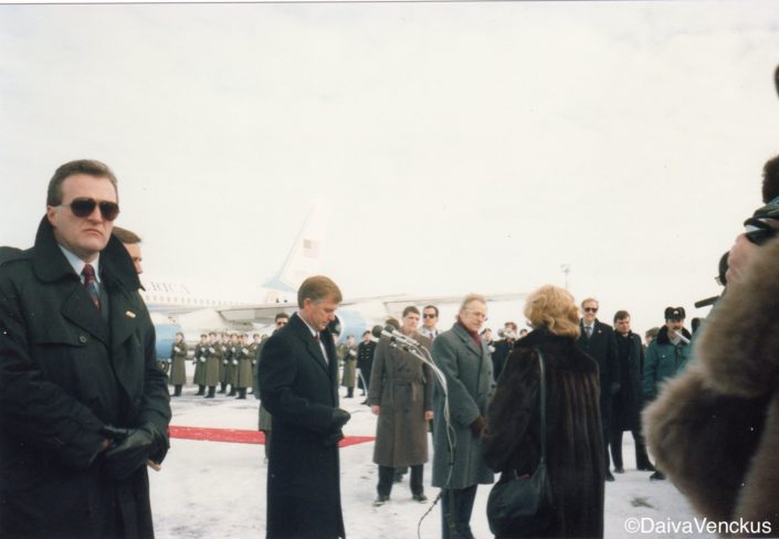 Thankful in Lithuania in 1991